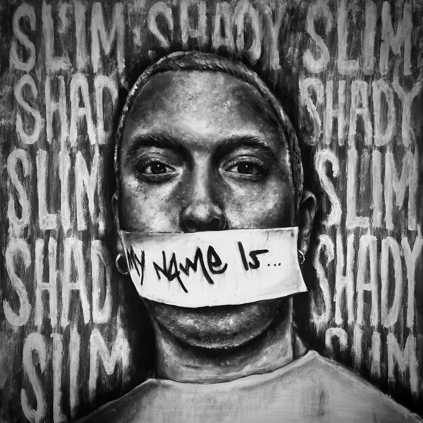 Slim Shady Art Print