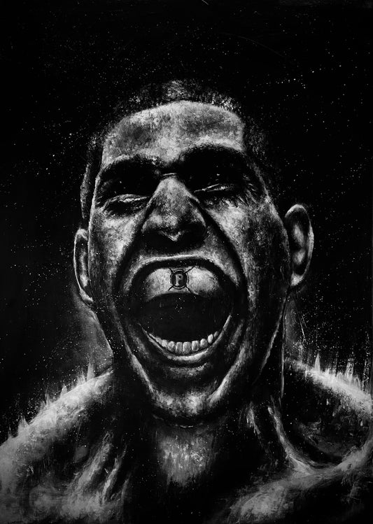 Alex ‘Poatan’ Pereira Art Print